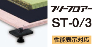 フリーフロア―ST-0/3シリーズ